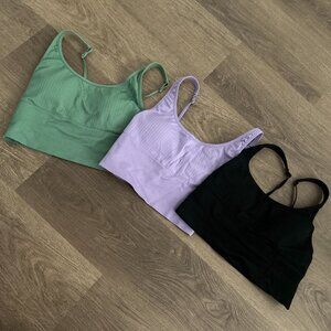 PINK Victoria's Secret Sports Crop Top Bras